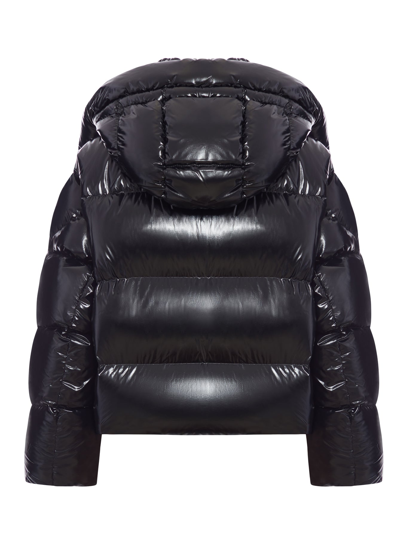 LOTHAR MONCLER X EE72 BY EDWARD ENNINFUL HOODED SHORT DOWN JACKET