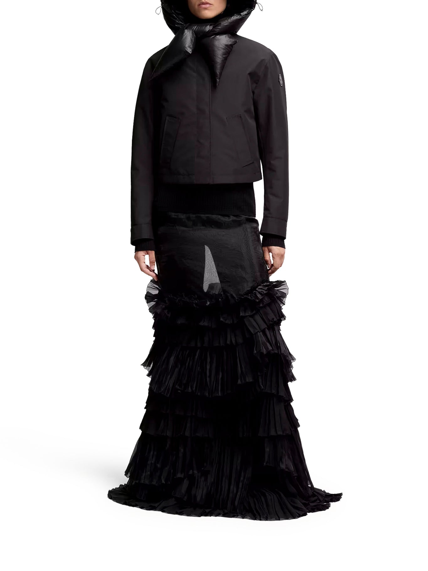 MONCLER X EE72 KROVANH SHORT DOWN JACKET BY EDWARD ENNINFUL