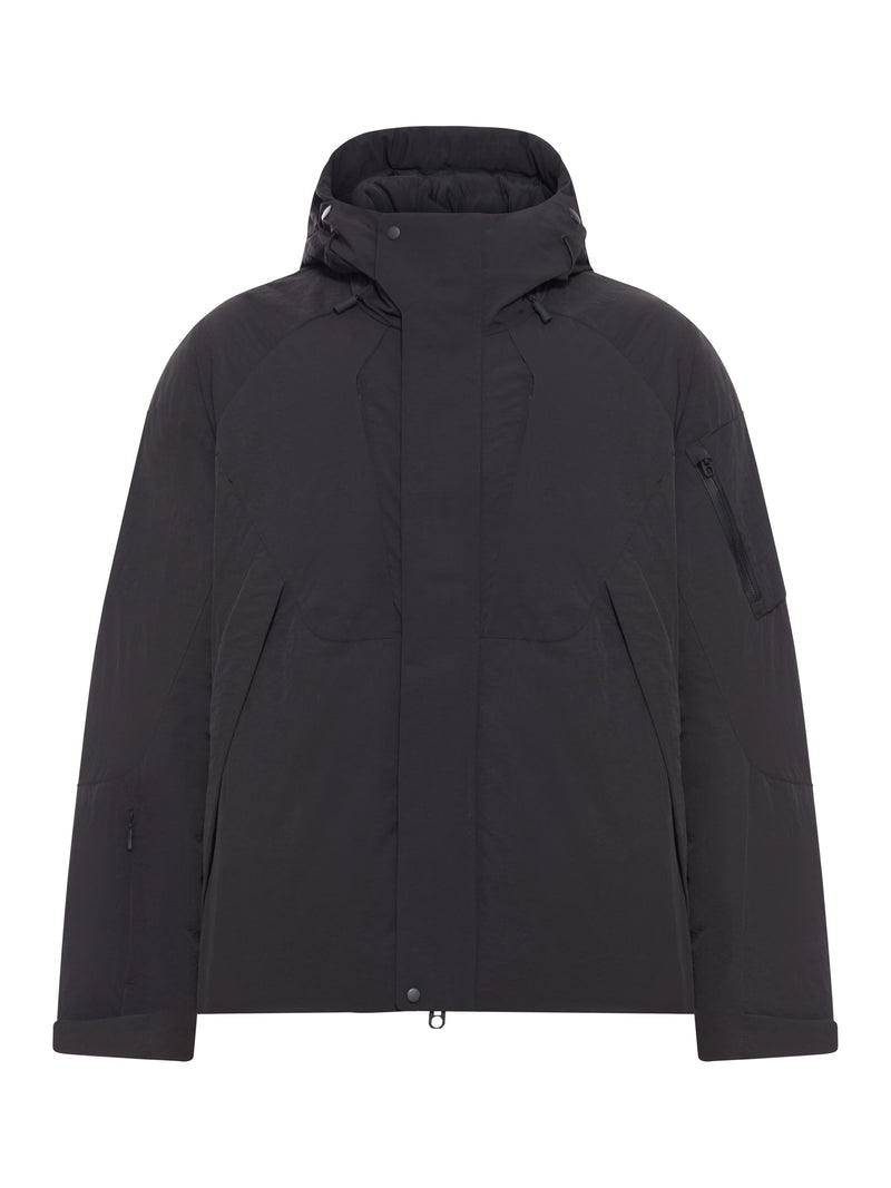 HYBRID DOWN JACKET WITH HOOD