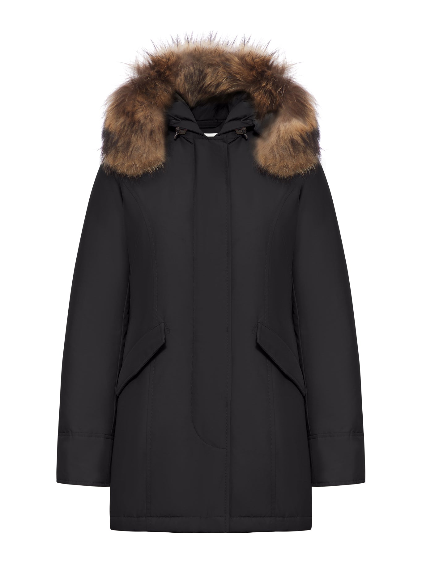 ARCTIC PARKA IN RAMAR CLOTH WITH REMOVABLE FUR