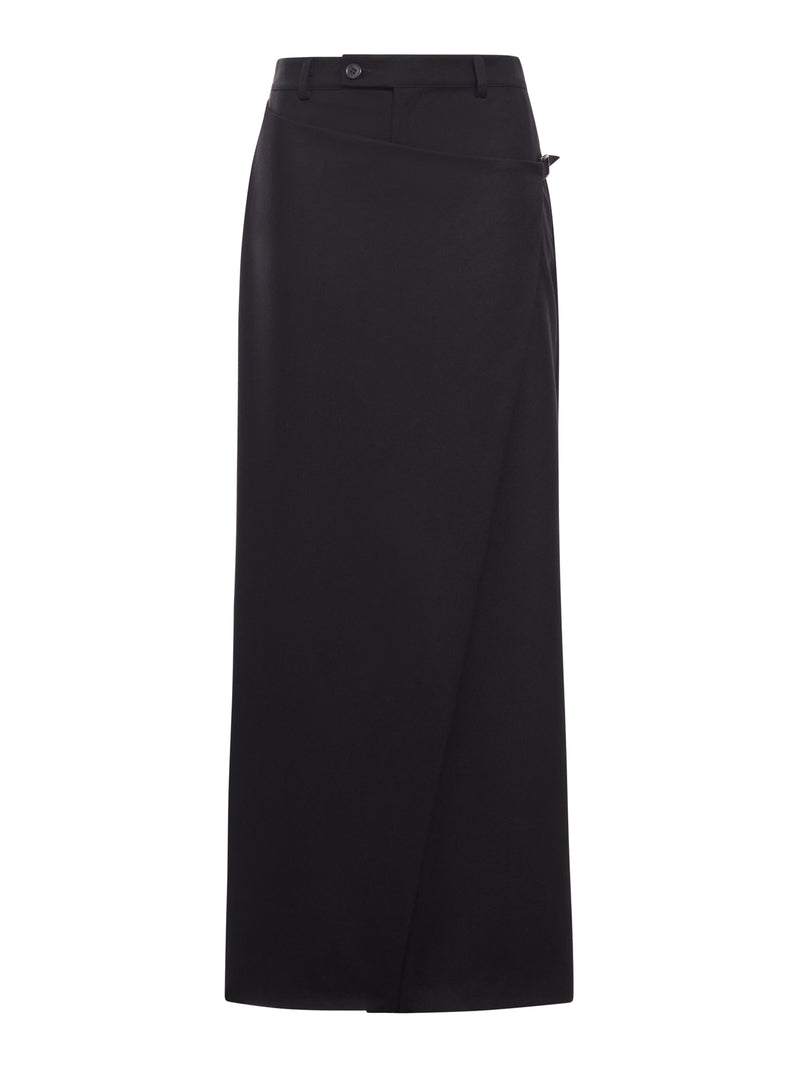 WRAP EFFECT TROUSERS SKIRT