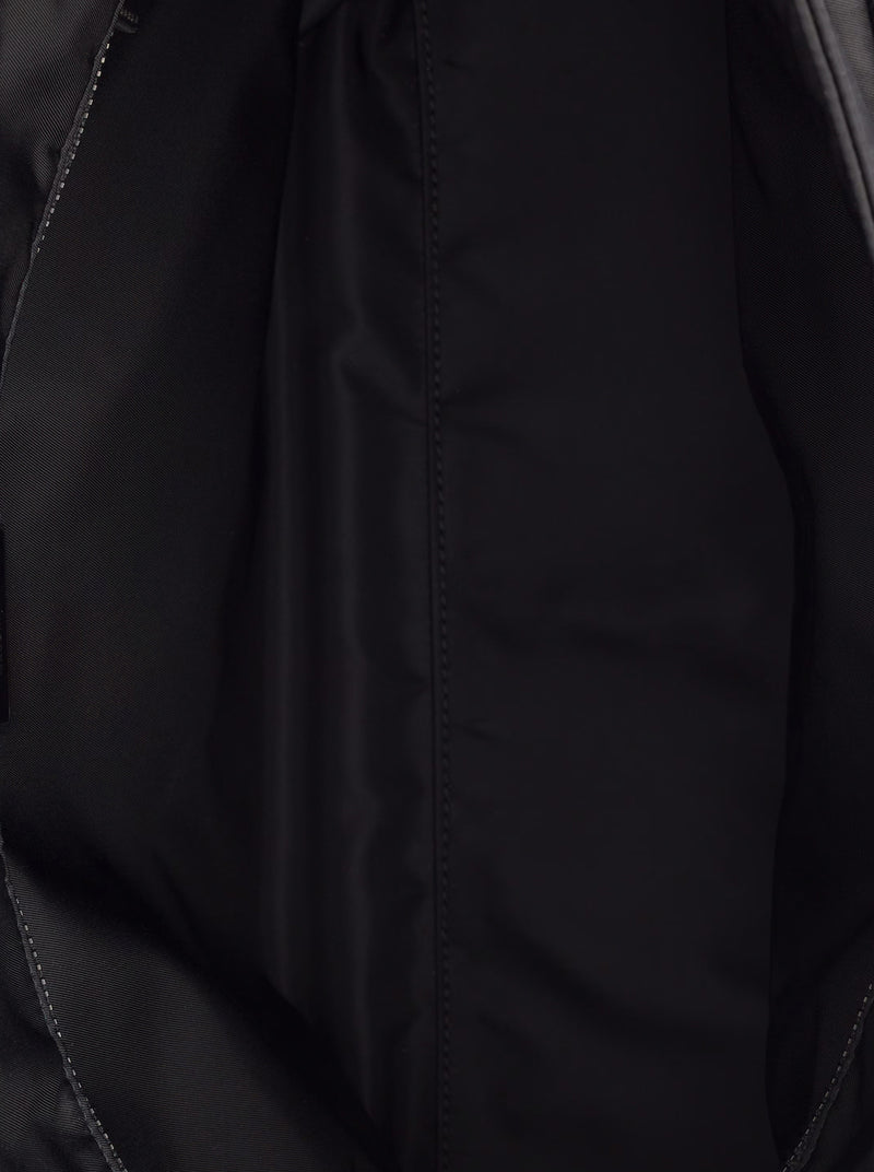 EXPLORE BAG IN RE-NYLON AND LEATHER