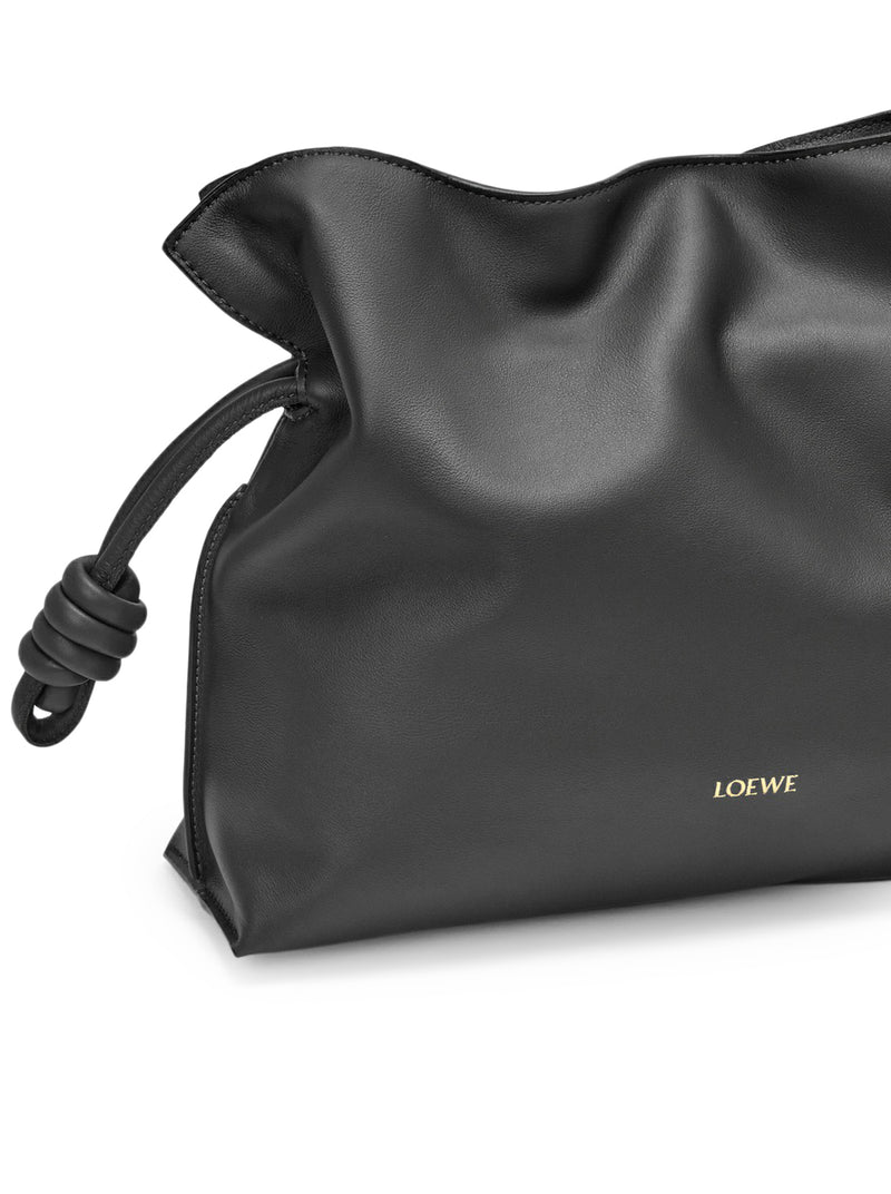 MEDIUM FLAMENCO CLUTCH BAG IN CALFSKIN NAPPA