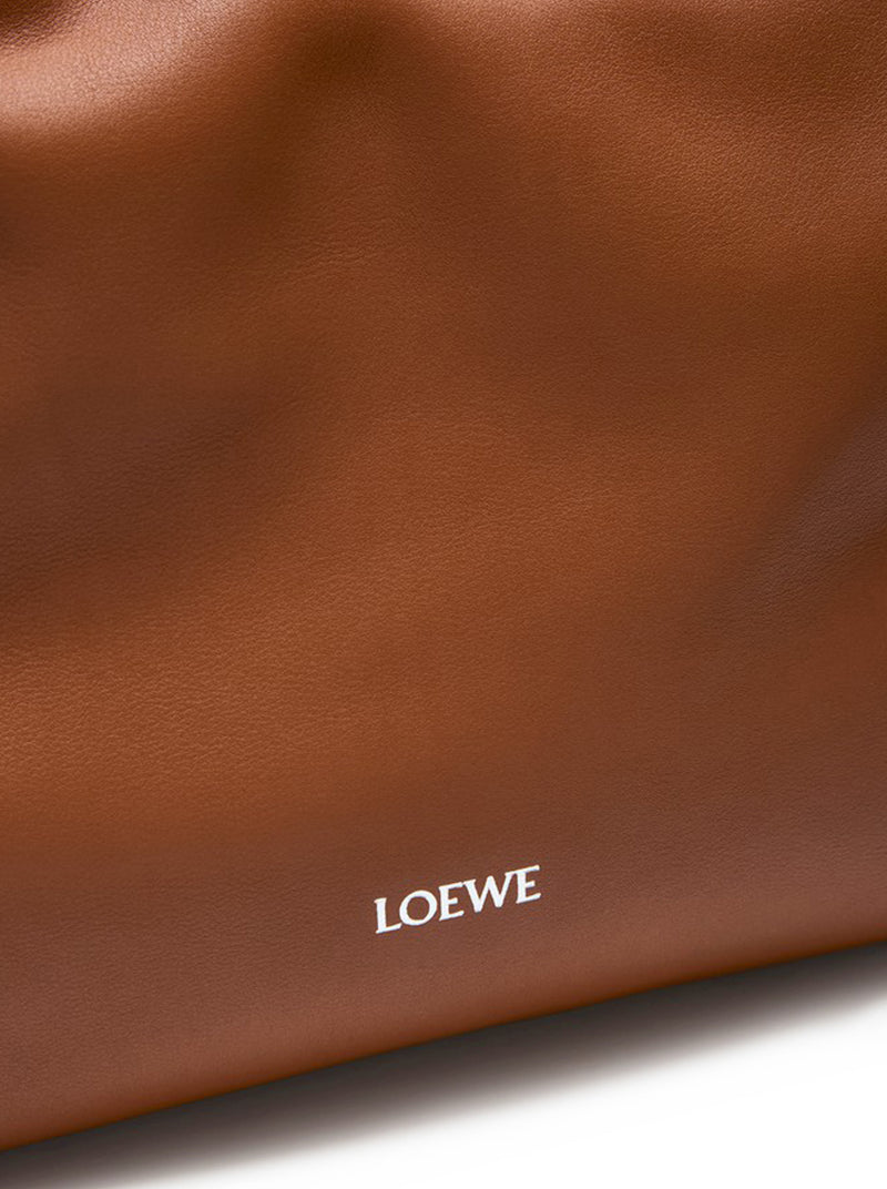 MEDIUM FLAMENCO CLUTCH BAG IN CALFSKIN NAPPA