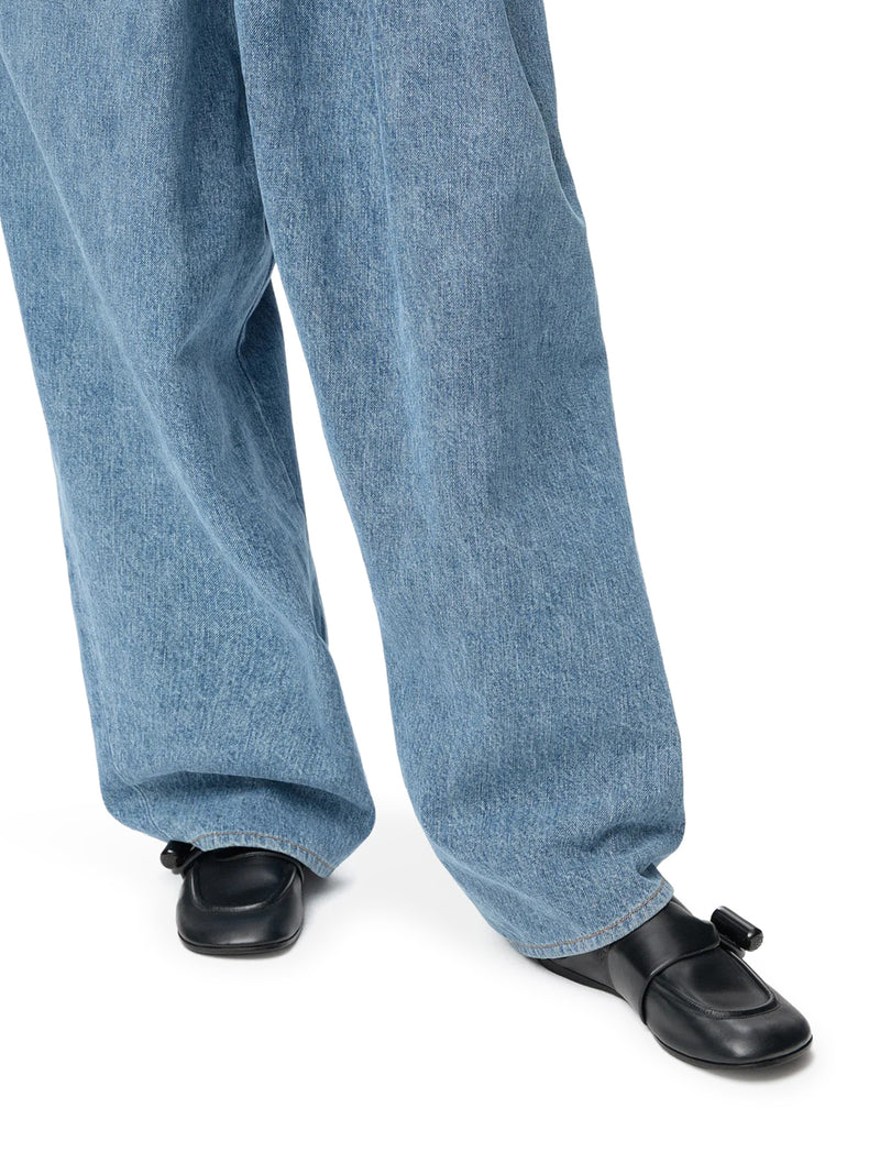 TOGGLE MOCCASIN IN SMOOTH AND POLISHED CALFSKIN