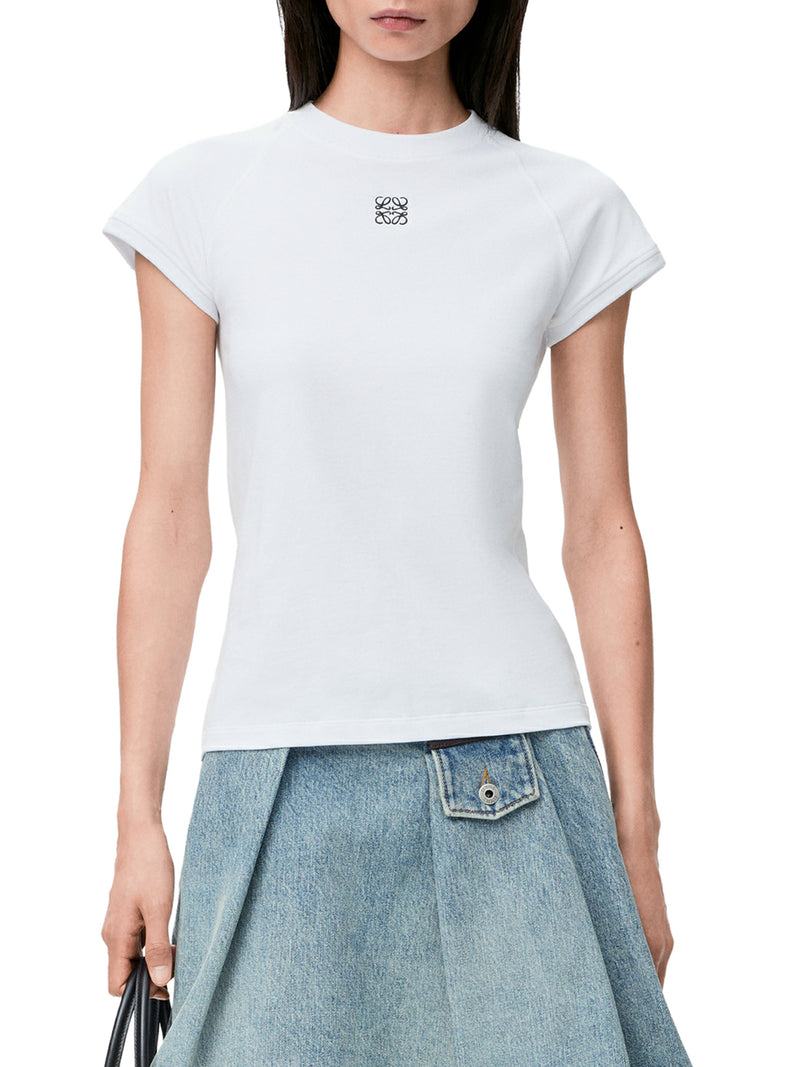 SMALL FIT T-SHIRT WITH ANAGRAM EMBROIDERY