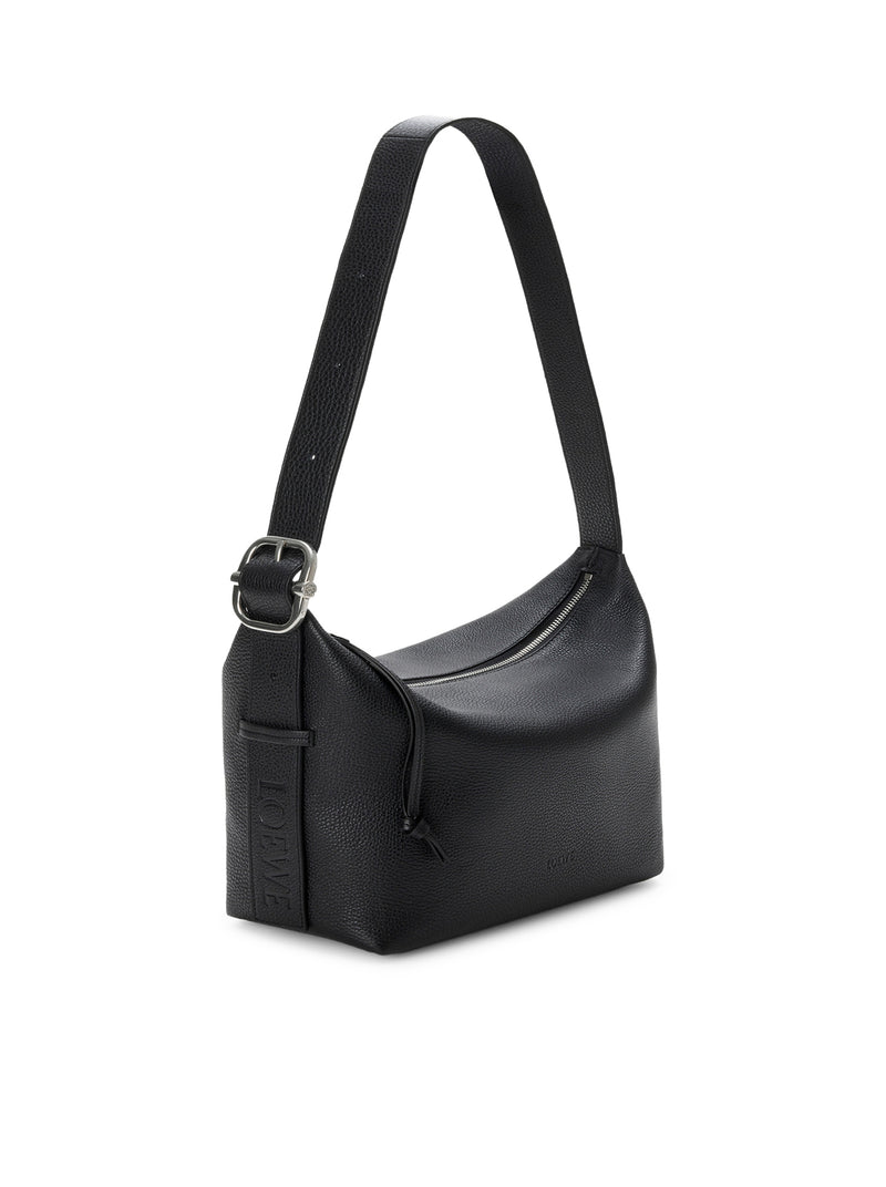 HOBO LOOP BAG IN GRAINED CALFSKIN LEATHER
