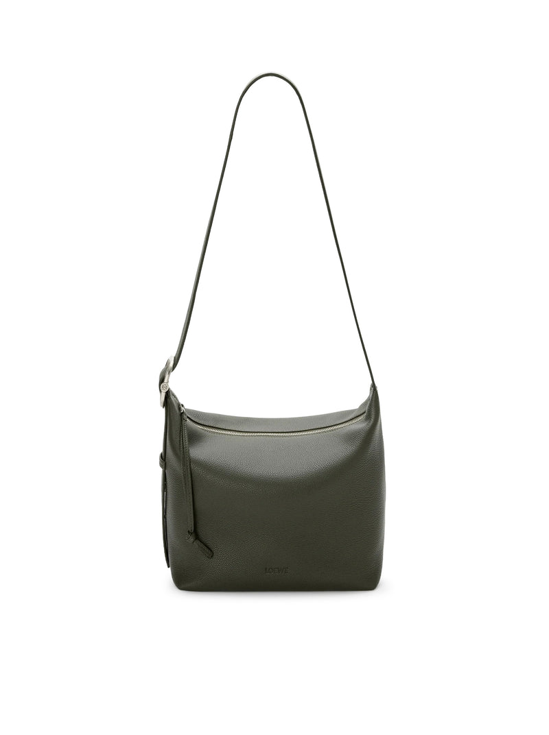 HOBO LOOP BAG IN GRAINED CALFSKIN LEATHER