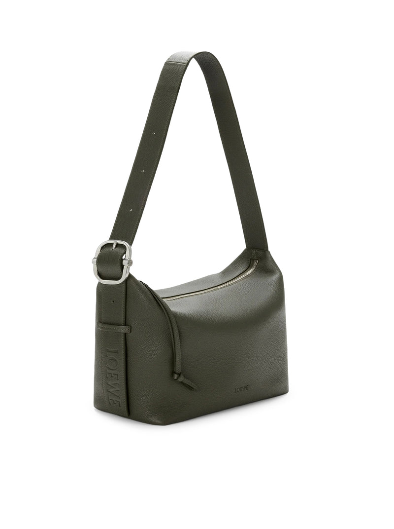 HOBO LOOP BAG IN GRAINED CALFSKIN LEATHER
