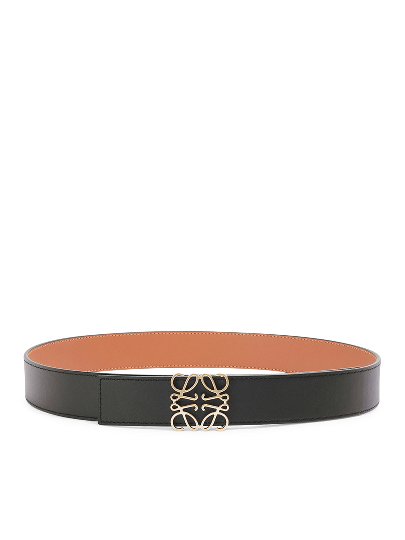 ANAGRAM REVERSIBLE BELT IN SMOOTH CALFSKIN