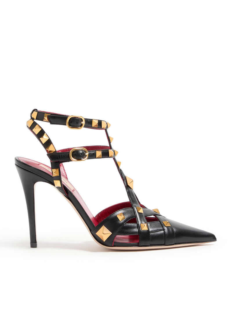 100MM STUDDY KIDSKIN DÉCOLLETÉ