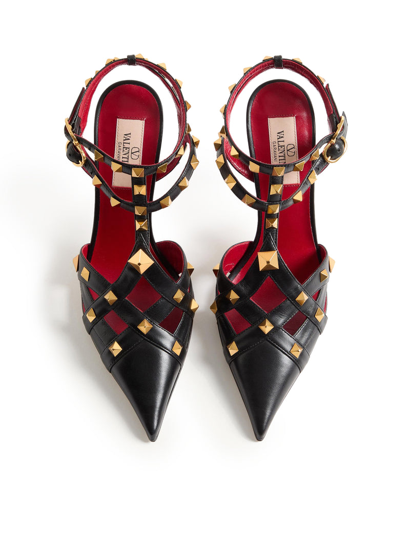 100MM STUDDY KIDSKIN DÉCOLLETÉ