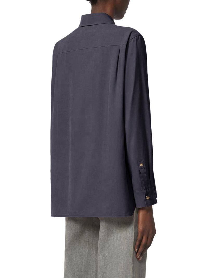 SIAMESE SILK CANVAS SHIRT