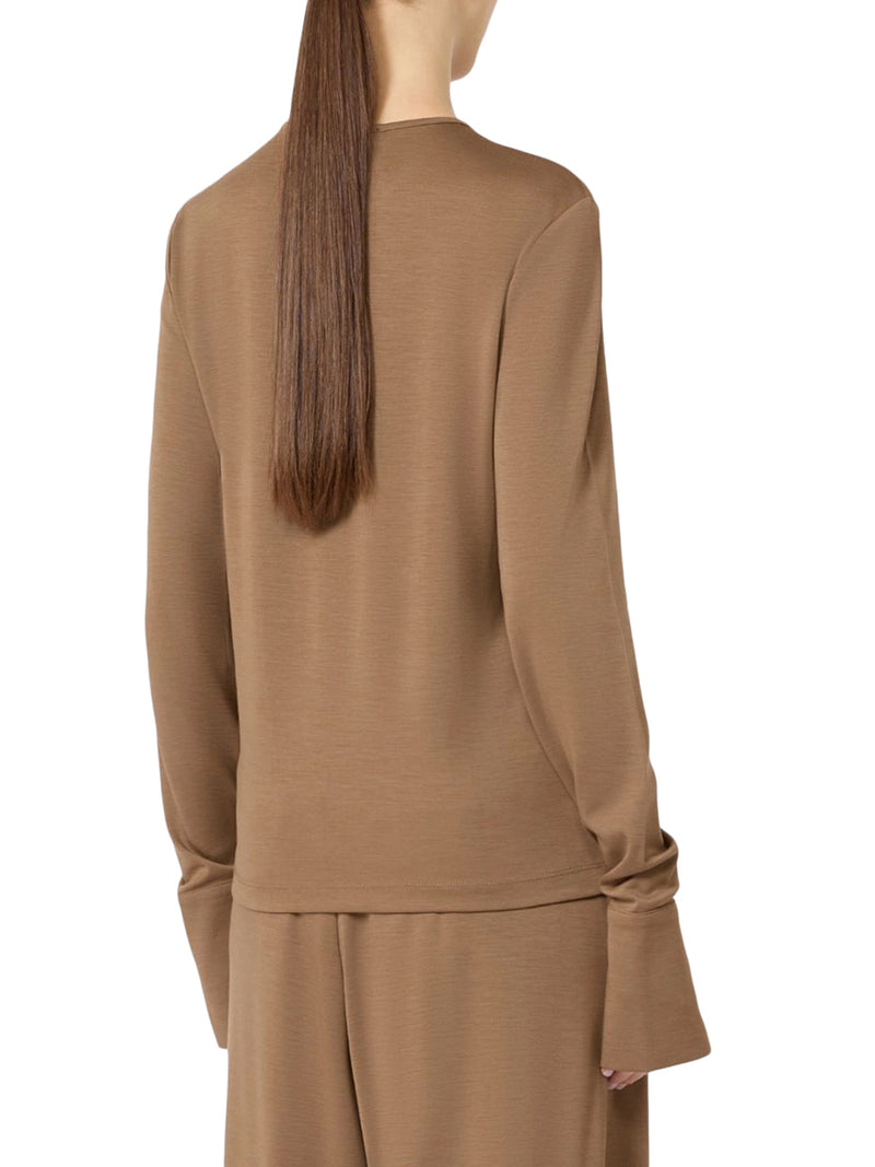 MADRE WOOL JERSEY T-SHIRT