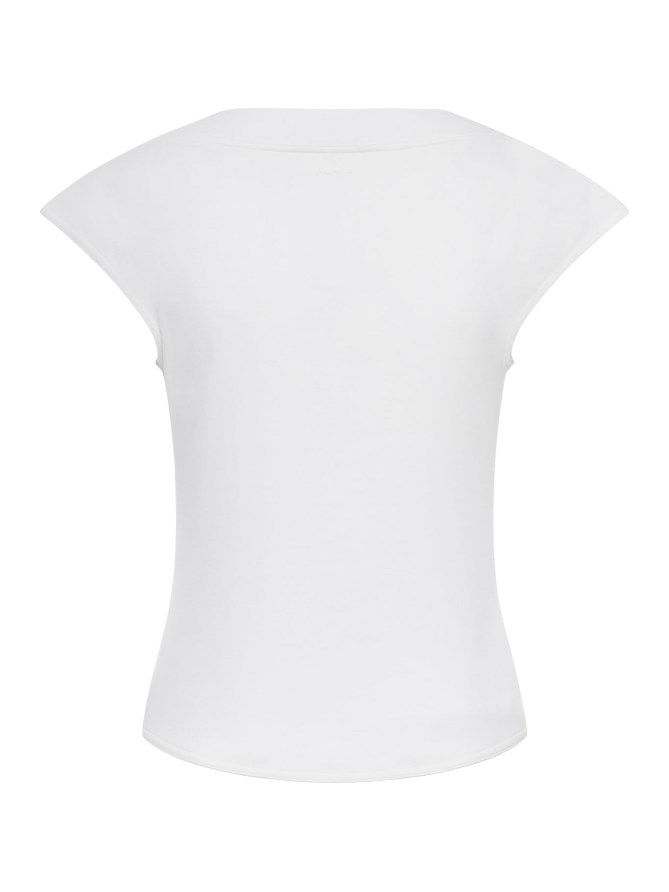 BASIC T-SHIRT WITH CURVED HEM