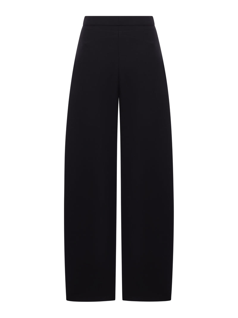 HIGH-WAISTED ROUNDED TROUSERS