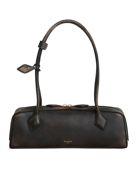 LE TECKEL MEDIUM BAG IN AGED LEATHER