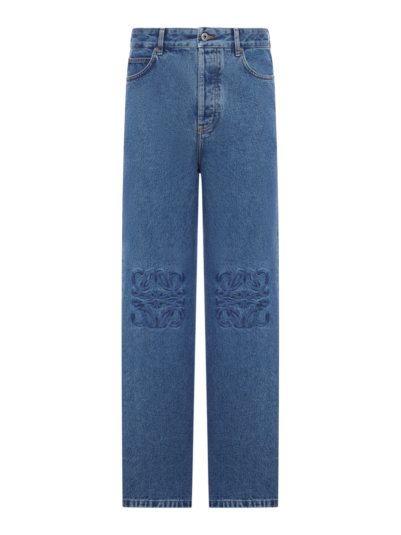 BAGGY ANAGRAM DENIM JEANS