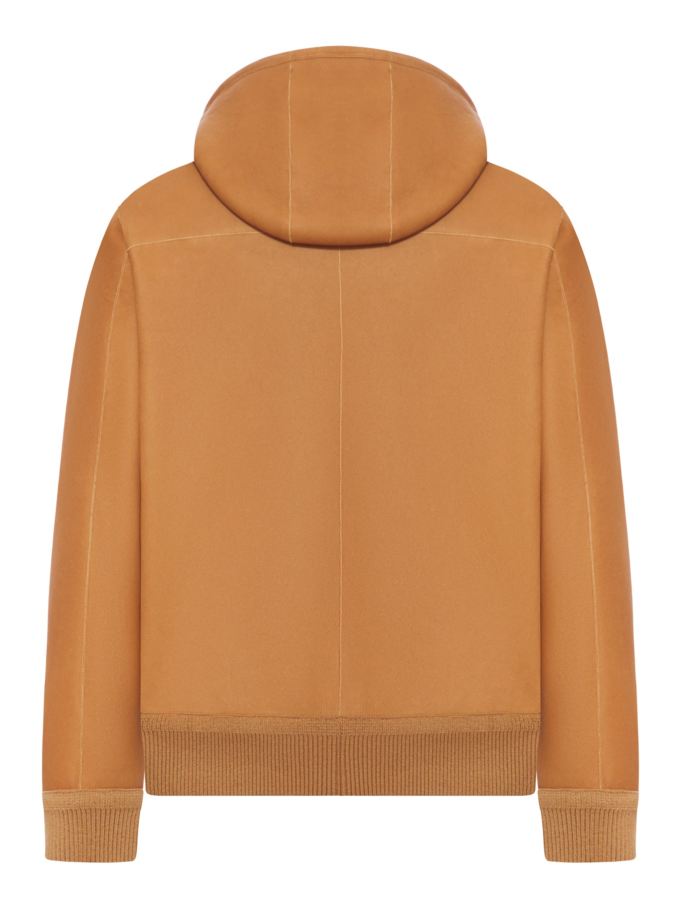 SHEARLING JACKET WITH HOOD