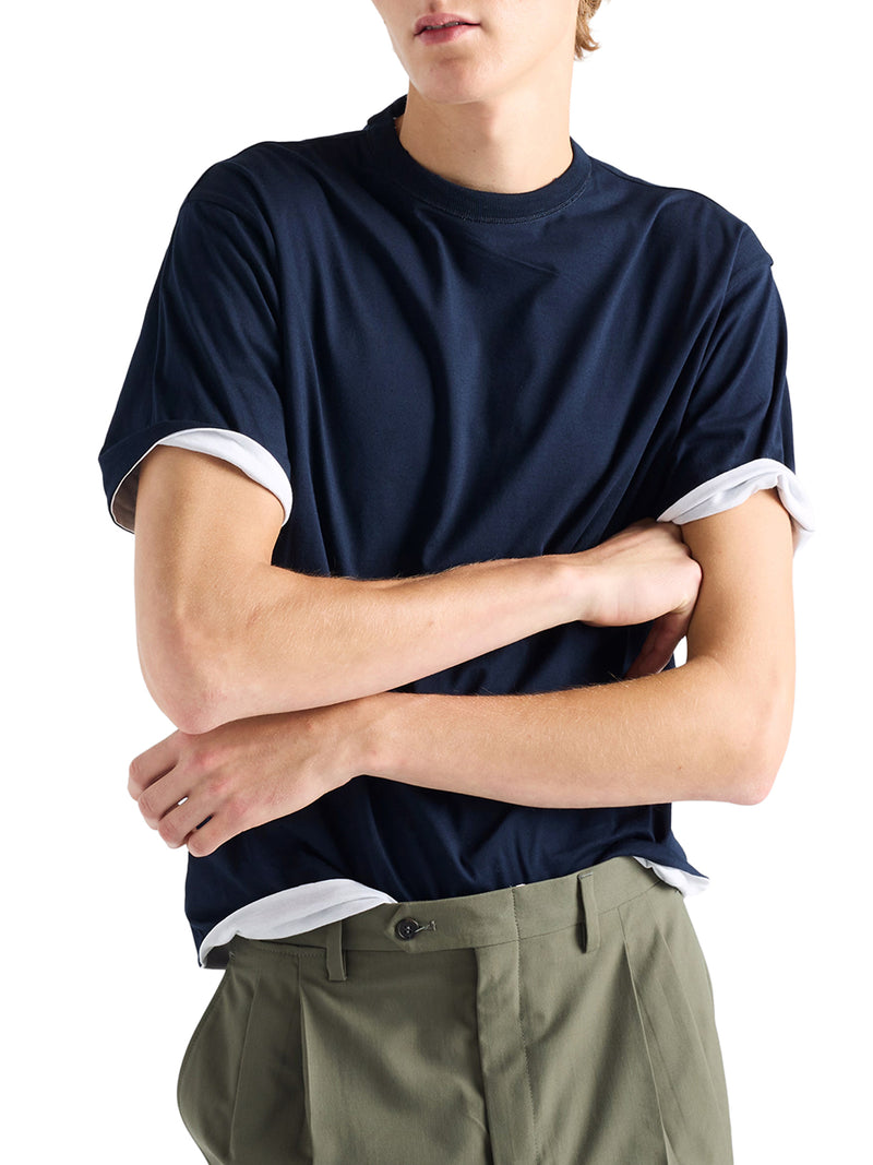 REVERSIBLE COTTON T-SHIRT