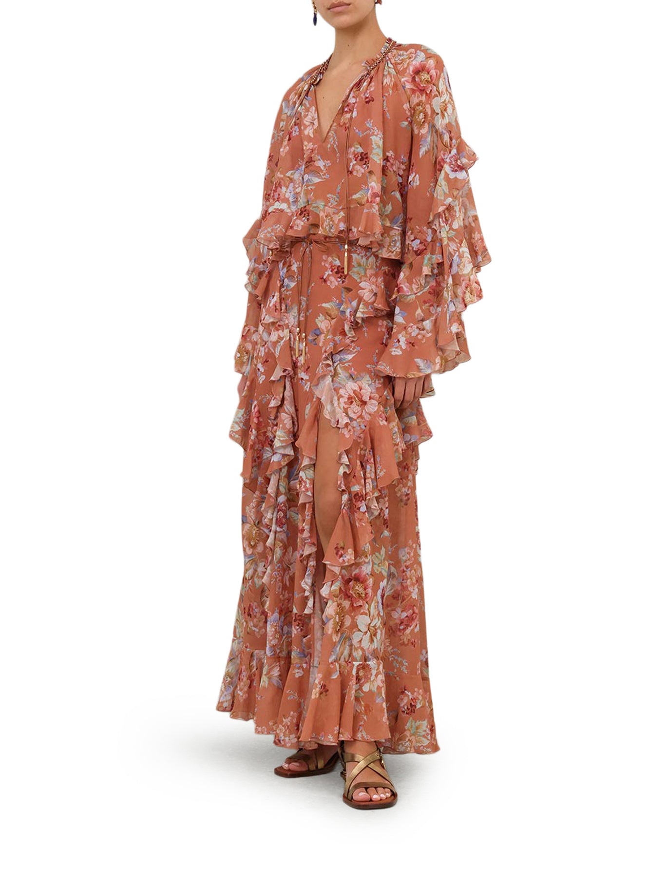 AWAKENED RUFFLE BLOUSE