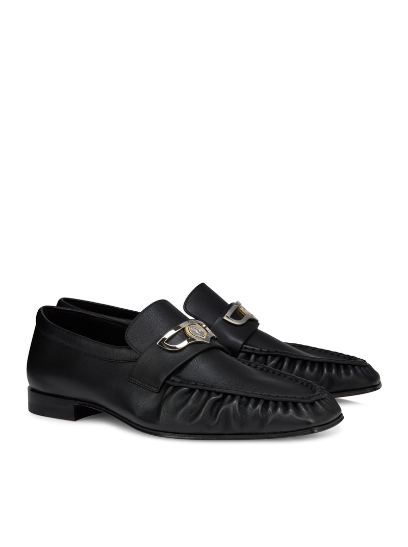 LAMBSKIN NAPPA LEATHER MOCALLISTA LOAFERS