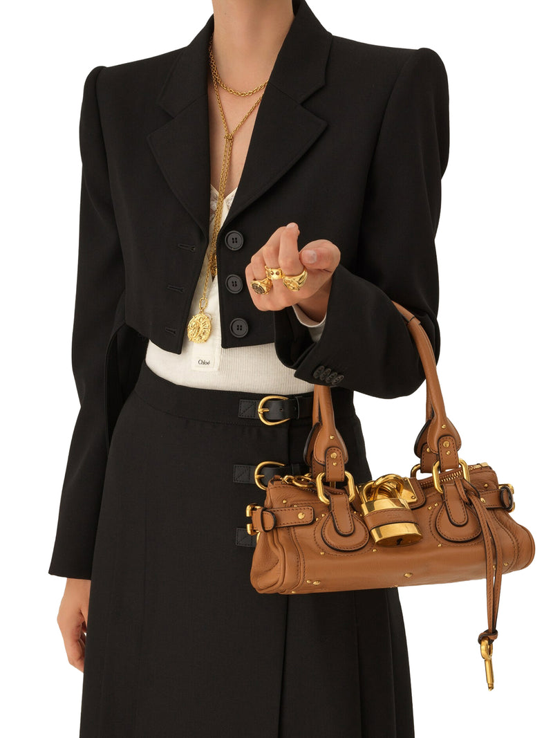 SMALL PADDINGTON BAG IN GRAINY LEATHER