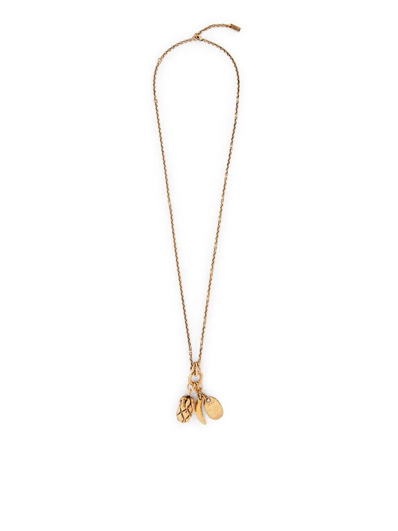 THE FRUIT BRASS NECKLACE
