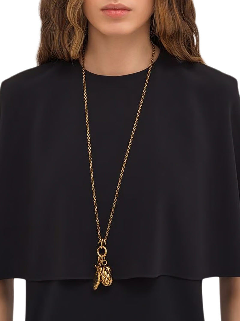 THE FRUIT BRASS NECKLACE