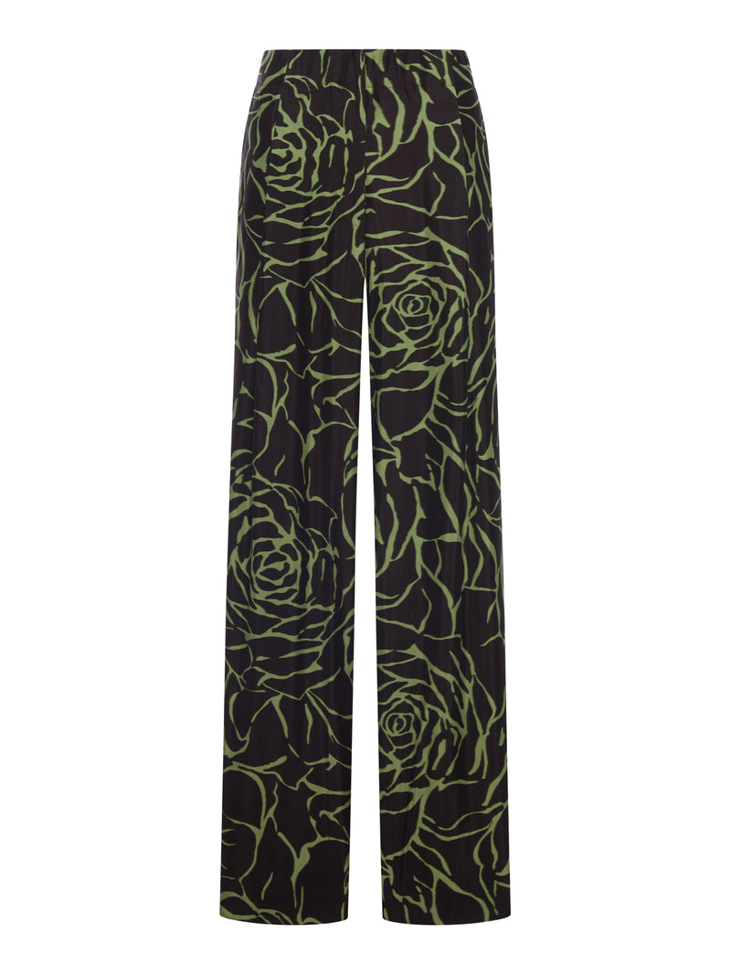 WIDE LEG TROUSERS WITH PRINT