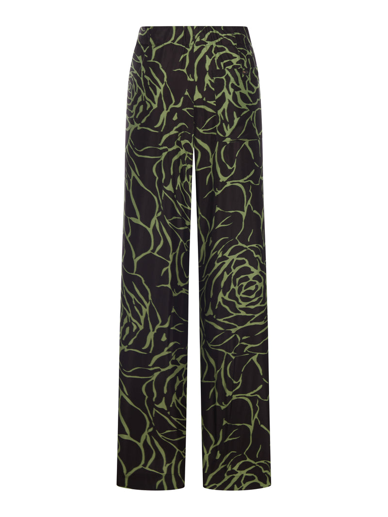 WIDE LEG TROUSERS WITH PRINT