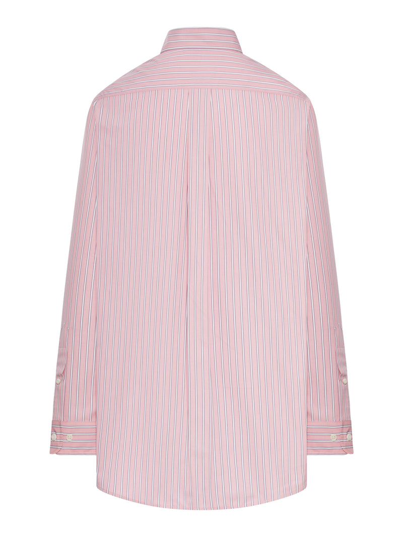 STRIPED COTTON POPLIN SHIRT