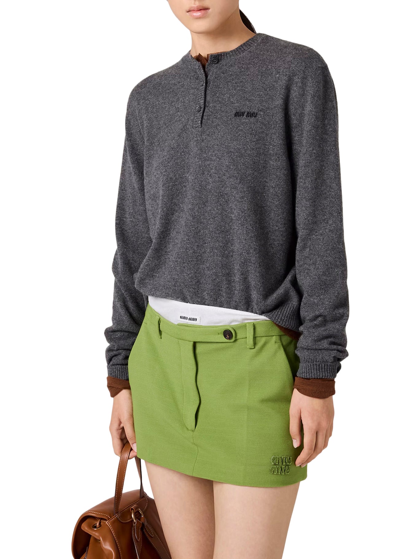 CREW NECK CASHMERE SWEATER