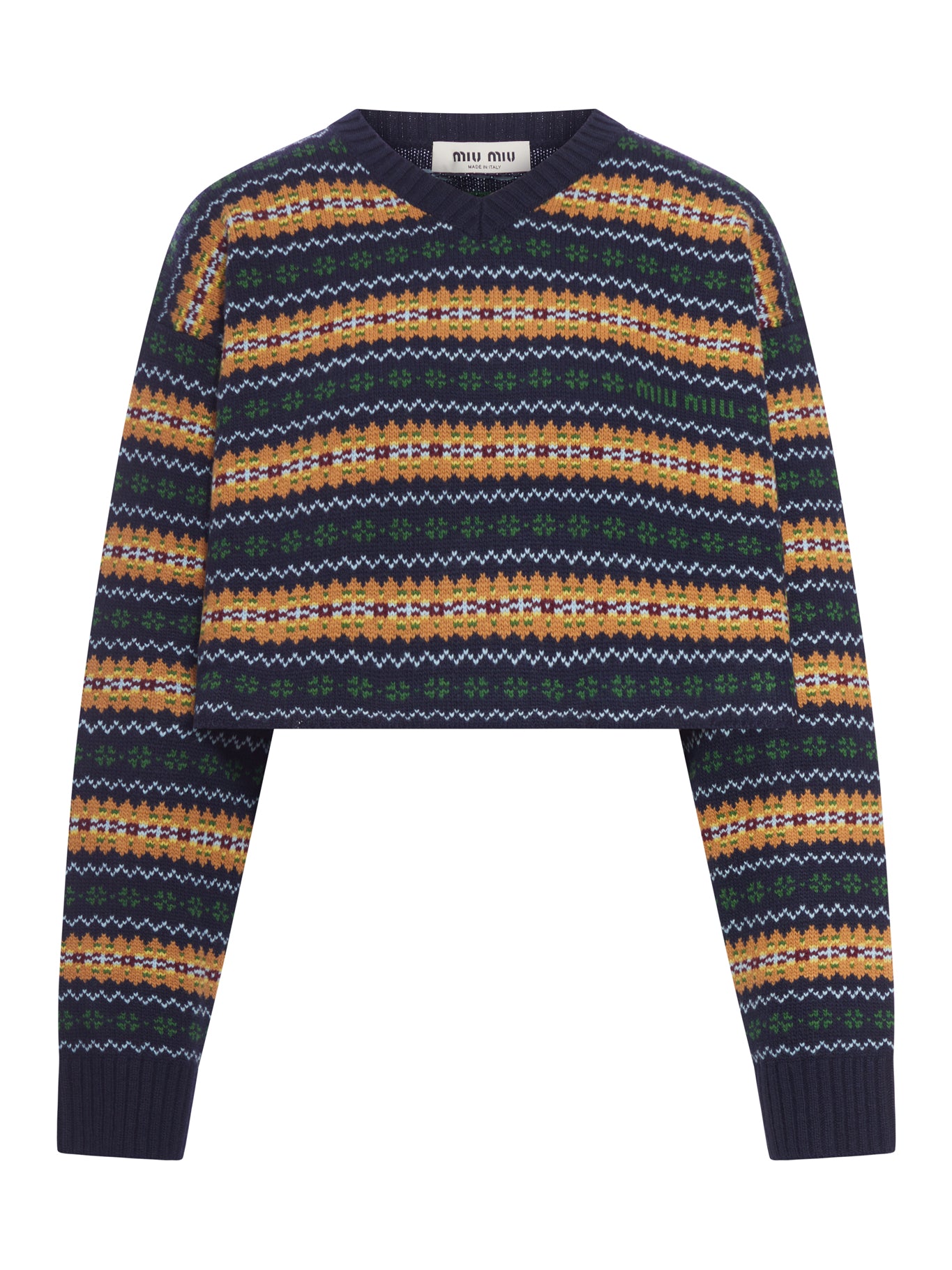 V-NECK WOOL SWEATER