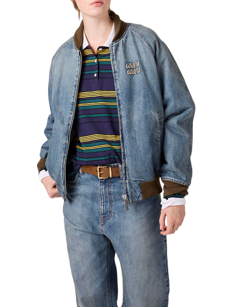 DENIM BLOUSON