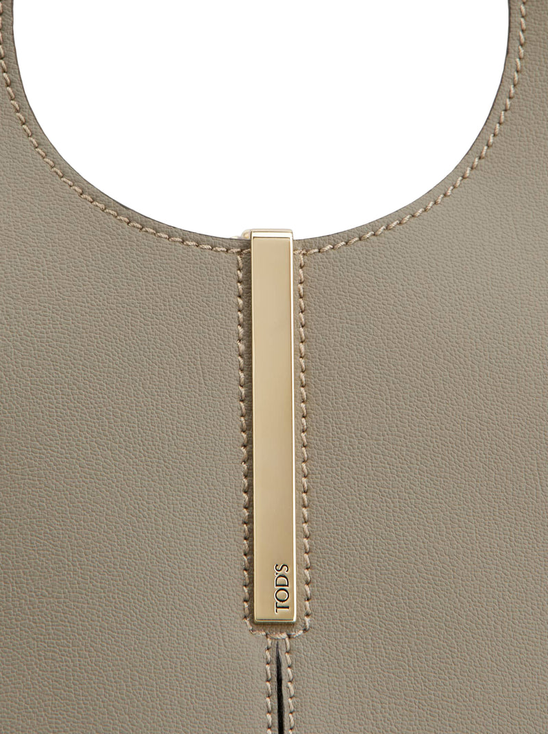 MINI LEATHER TOTE SHOPPING BAG