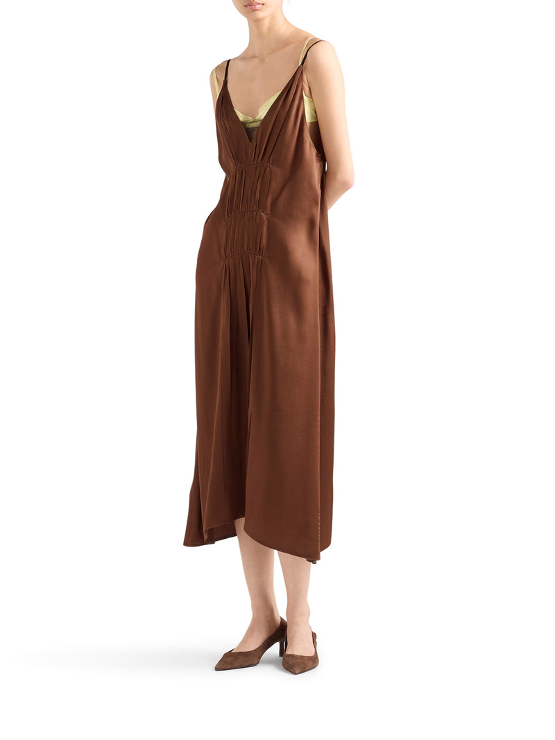 SATIN CREPE DRESS