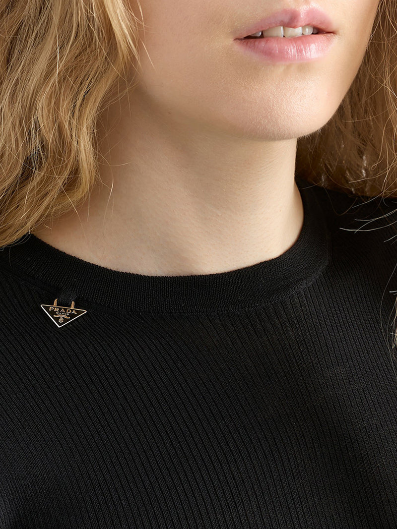 CREW NECK WOOL SWEATER