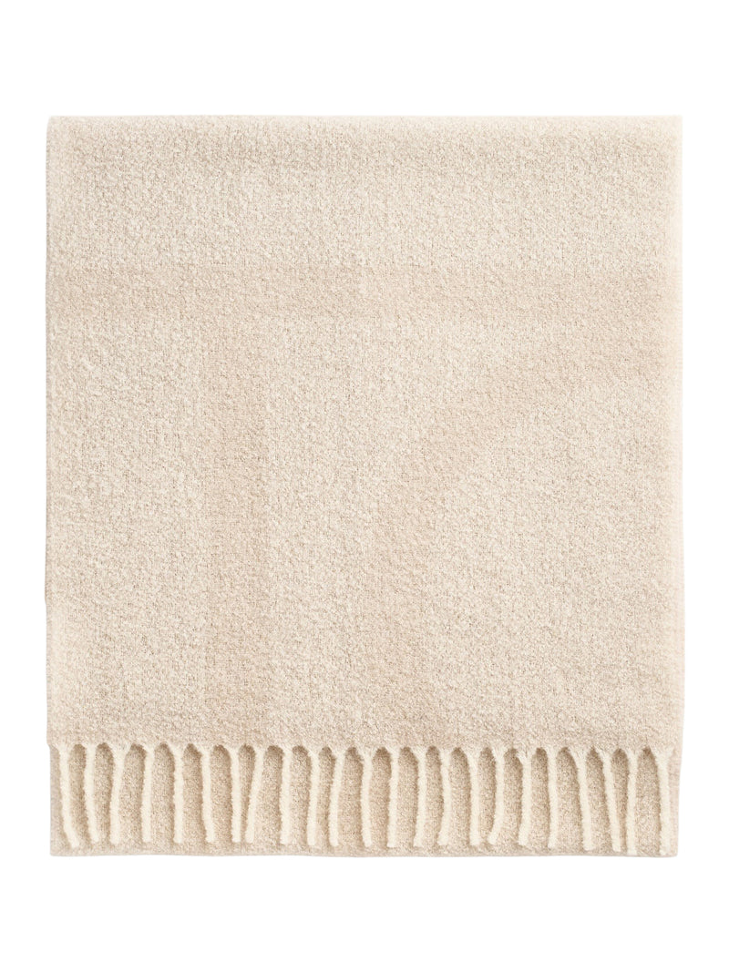 JACQUARD SCARF WITH MONOGRAM