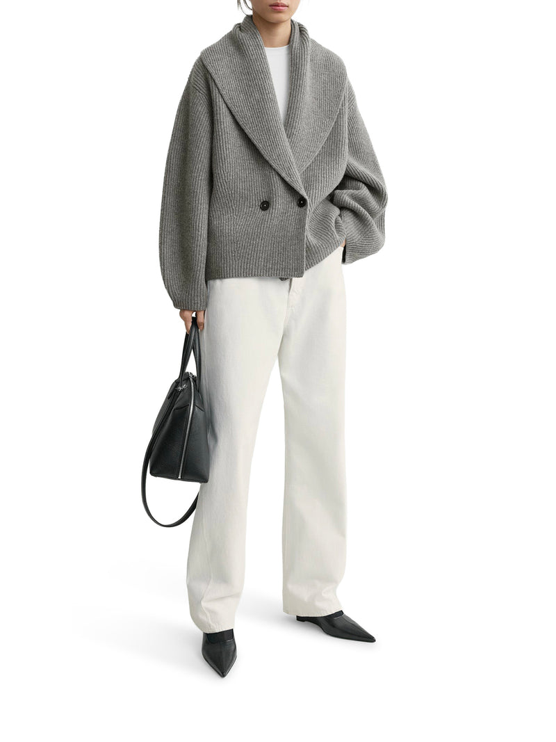 CARDIGAN WITH SHAWL LAPEL