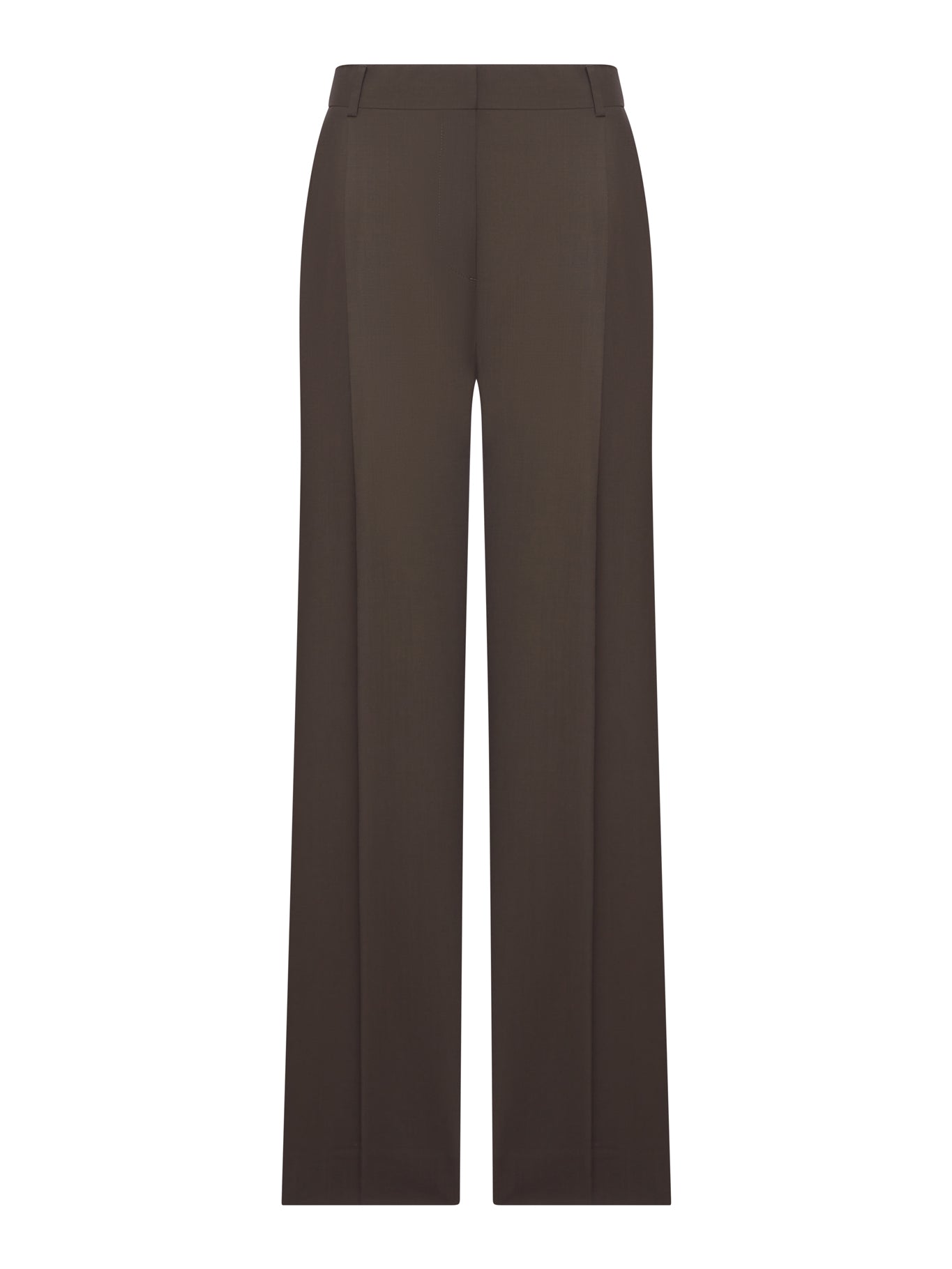TAILORED WOOL BLEND TROUSERS