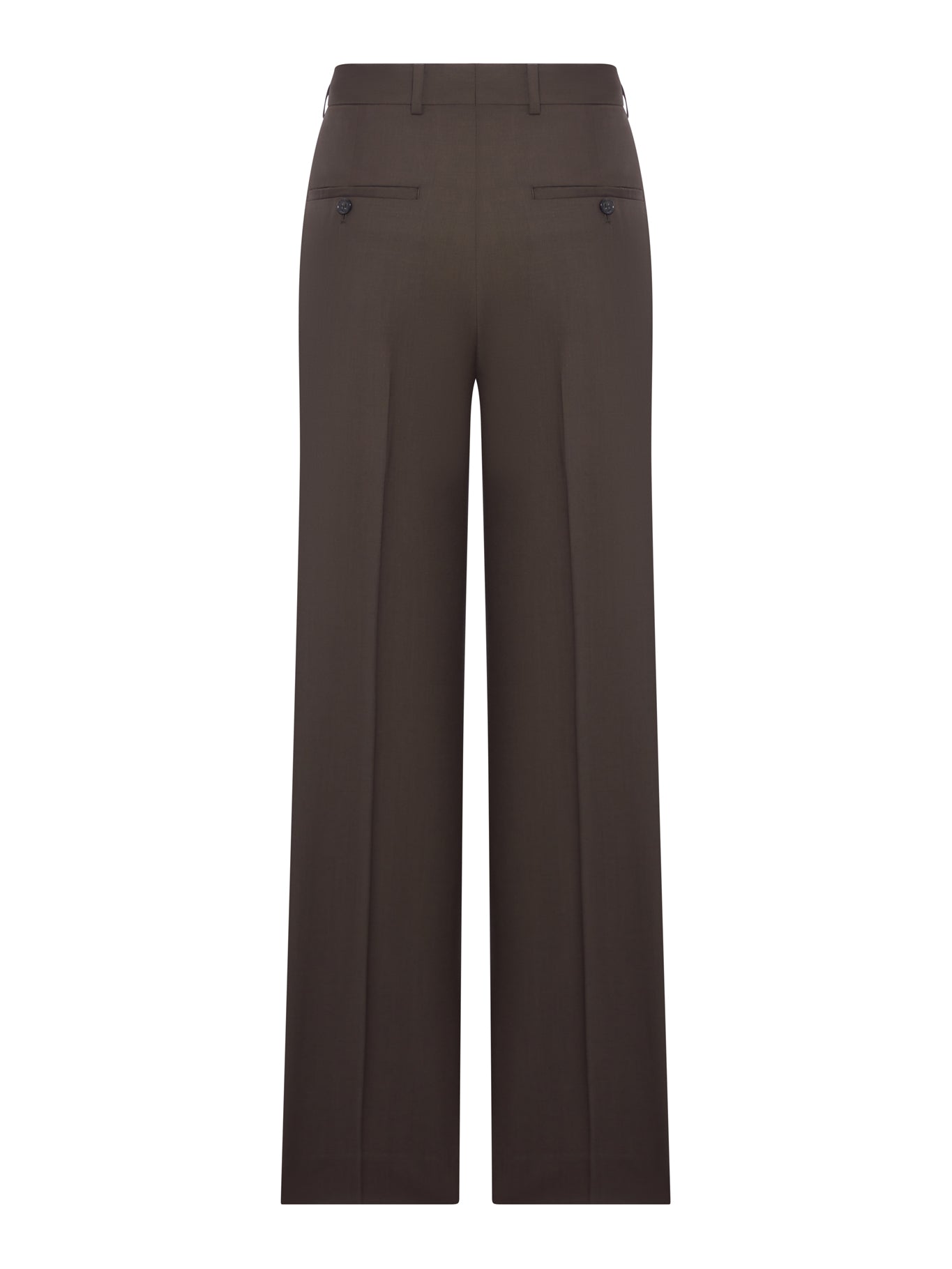 TAILORED WOOL BLEND TROUSERS