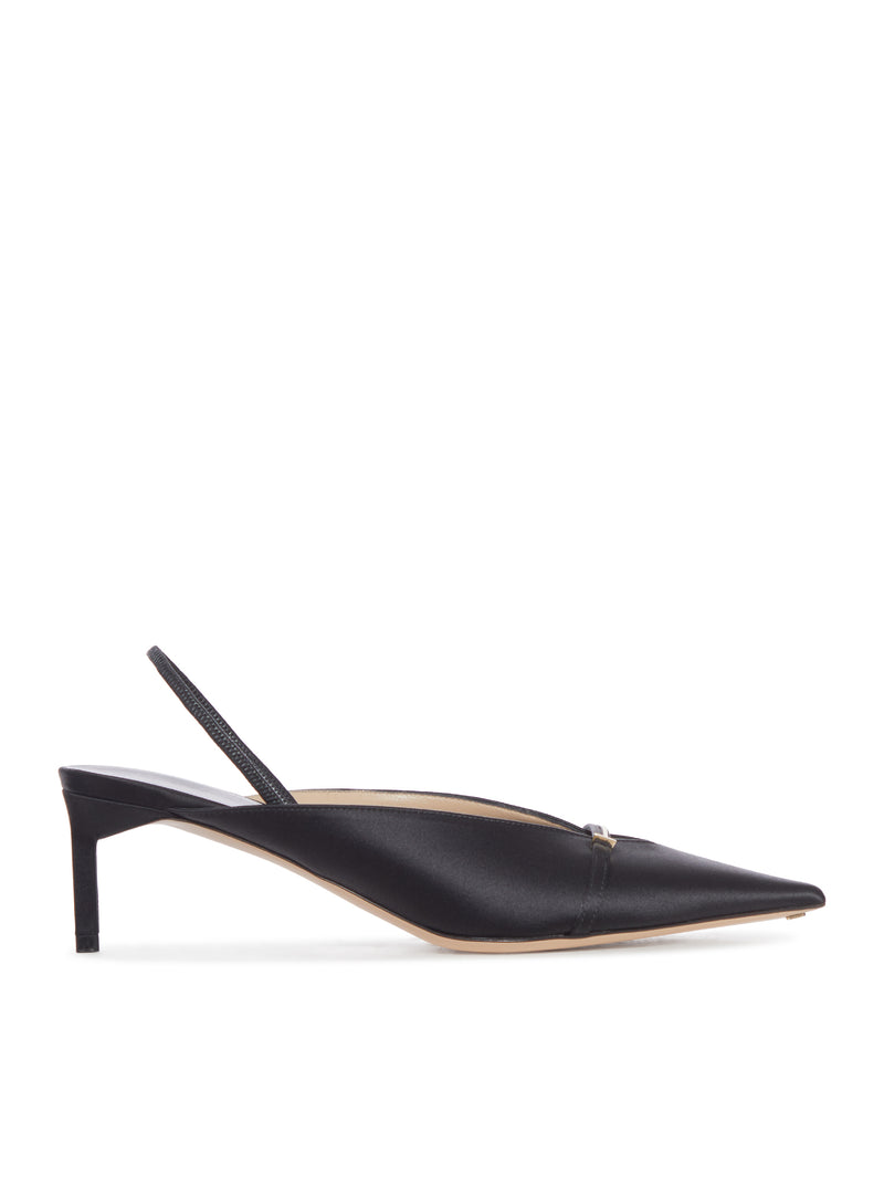 TOM FORD SLINGBACK IN SILK SATIN