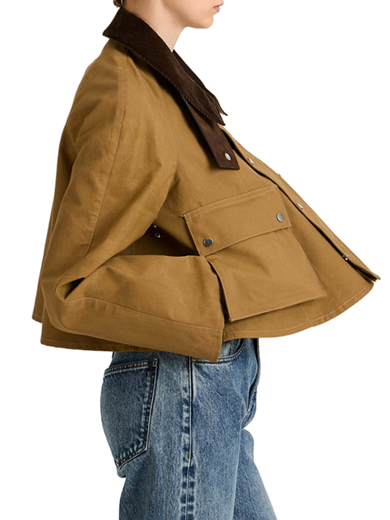 BARN JACKET IN WAXED COTTON