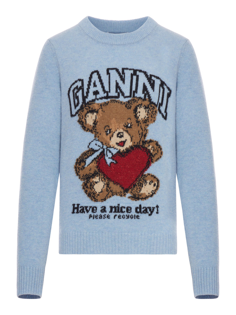 GRAPHIC WOOL SWEATER