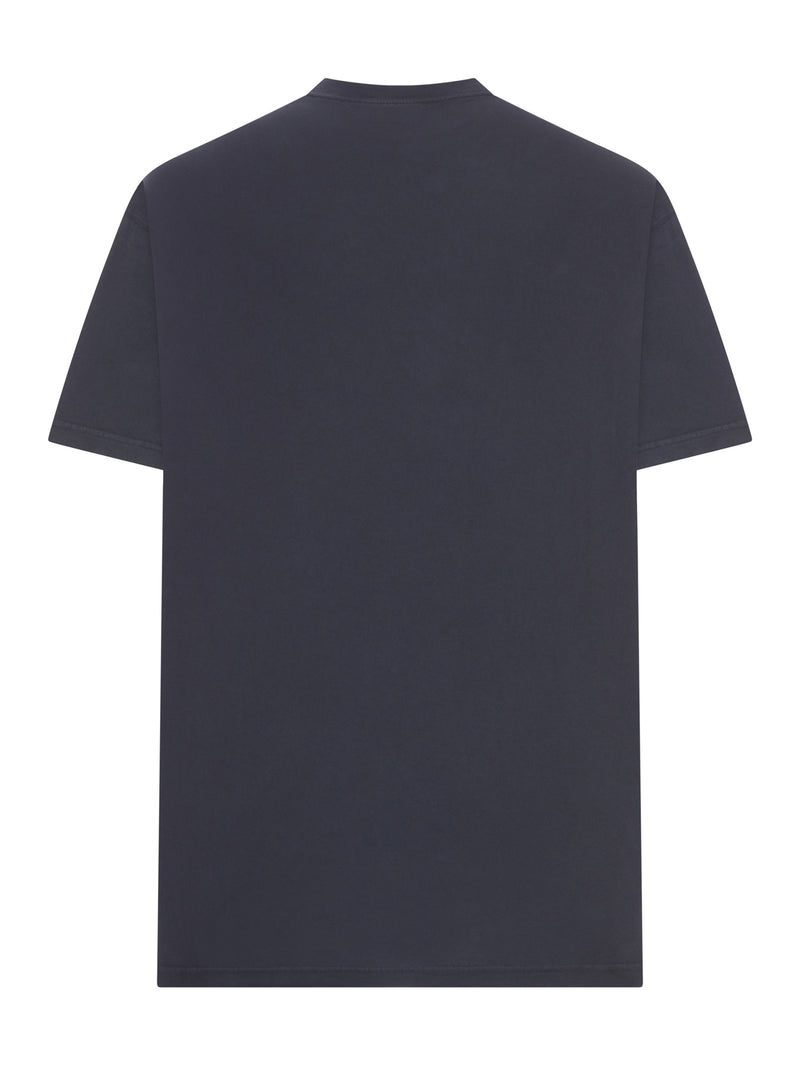 T-SHIRT OVERSIZED WASHED 3B TAPED DRY