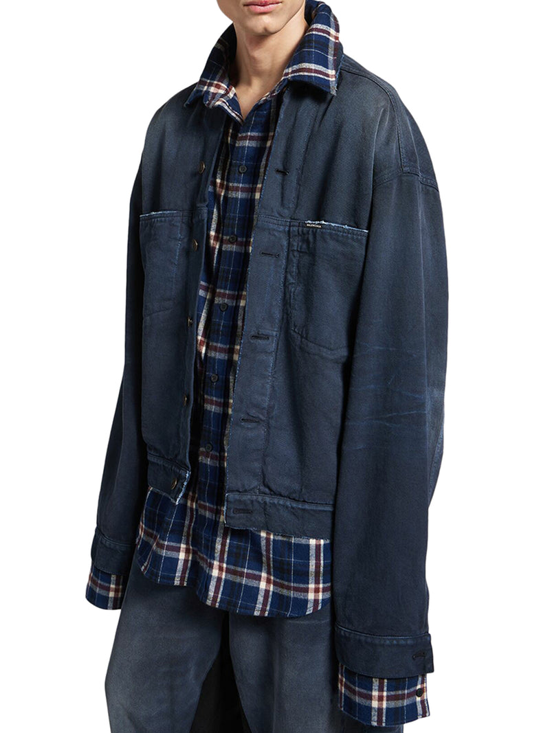 PATCHED SHIRT-JACKET