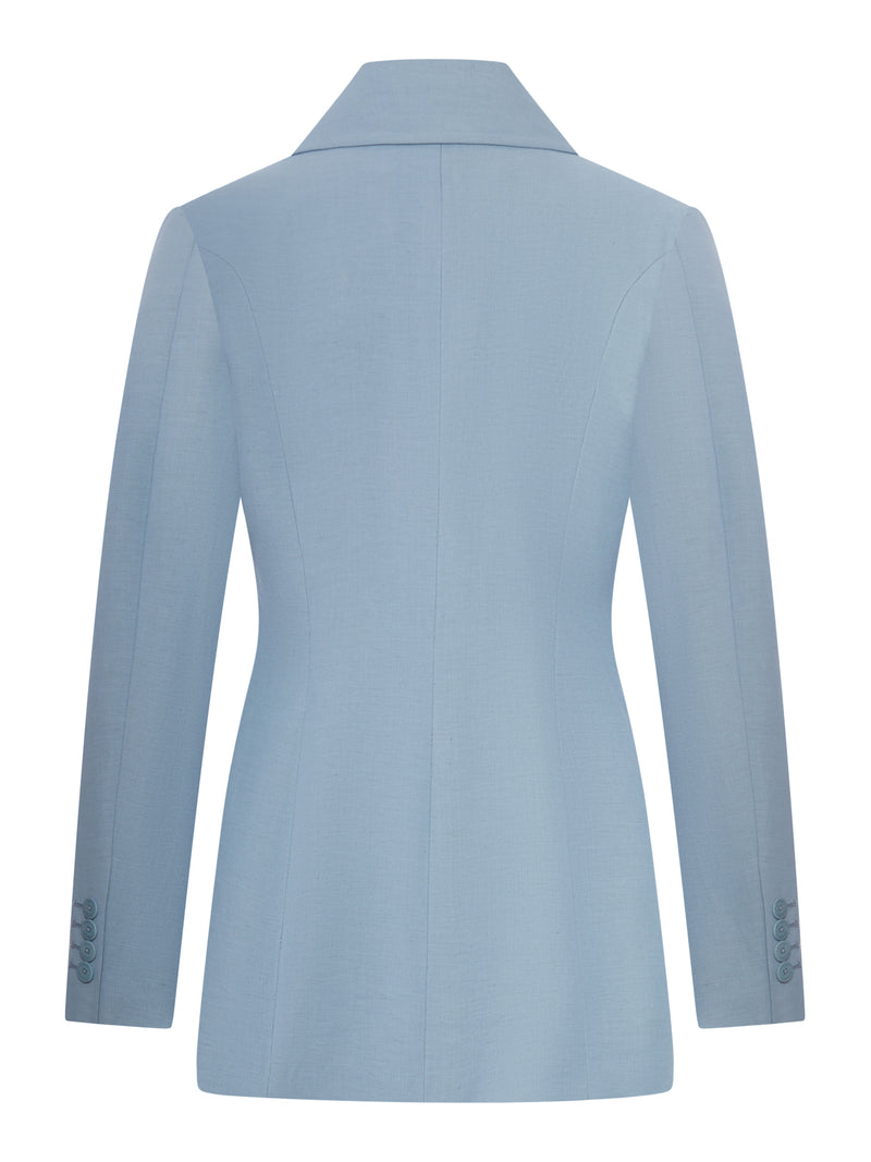 TAILORED DOUBLE-BREASTED VANITY JACKET