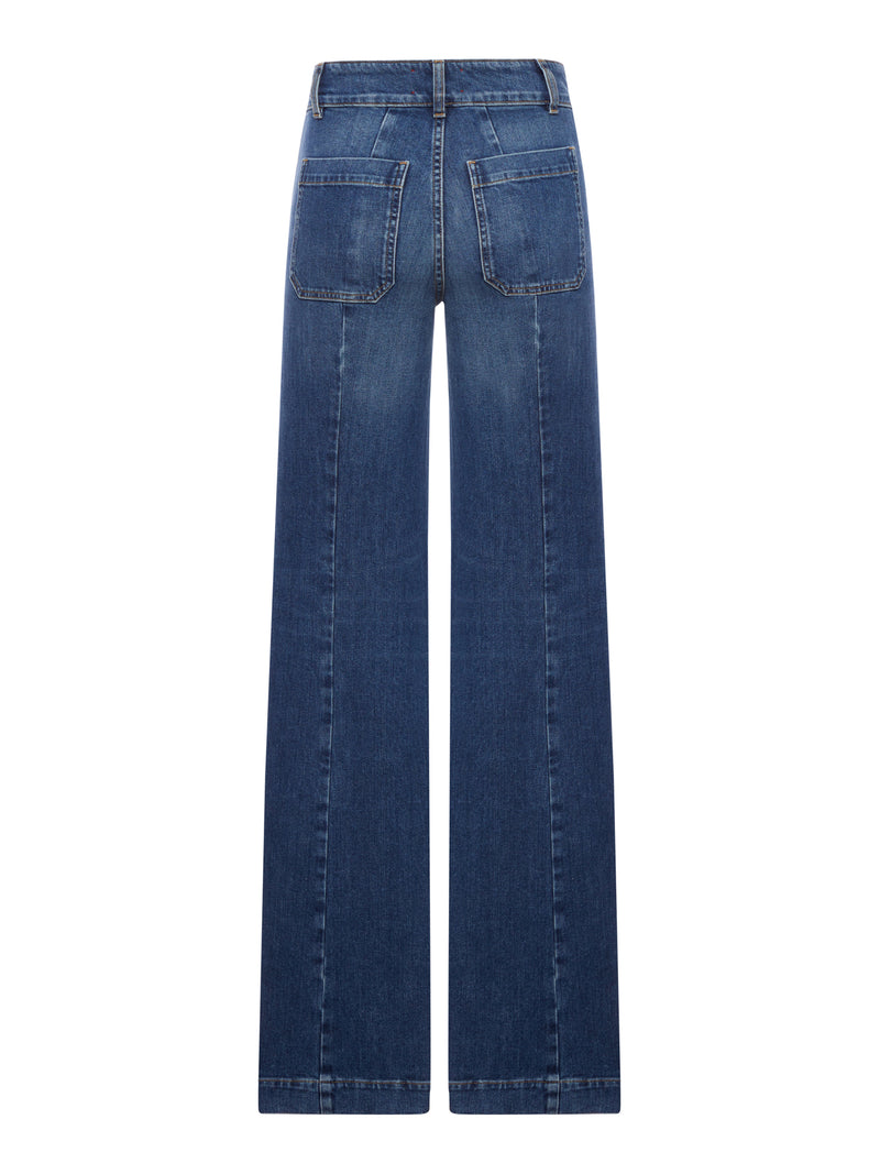 JANE COTTON DENIM JEANS