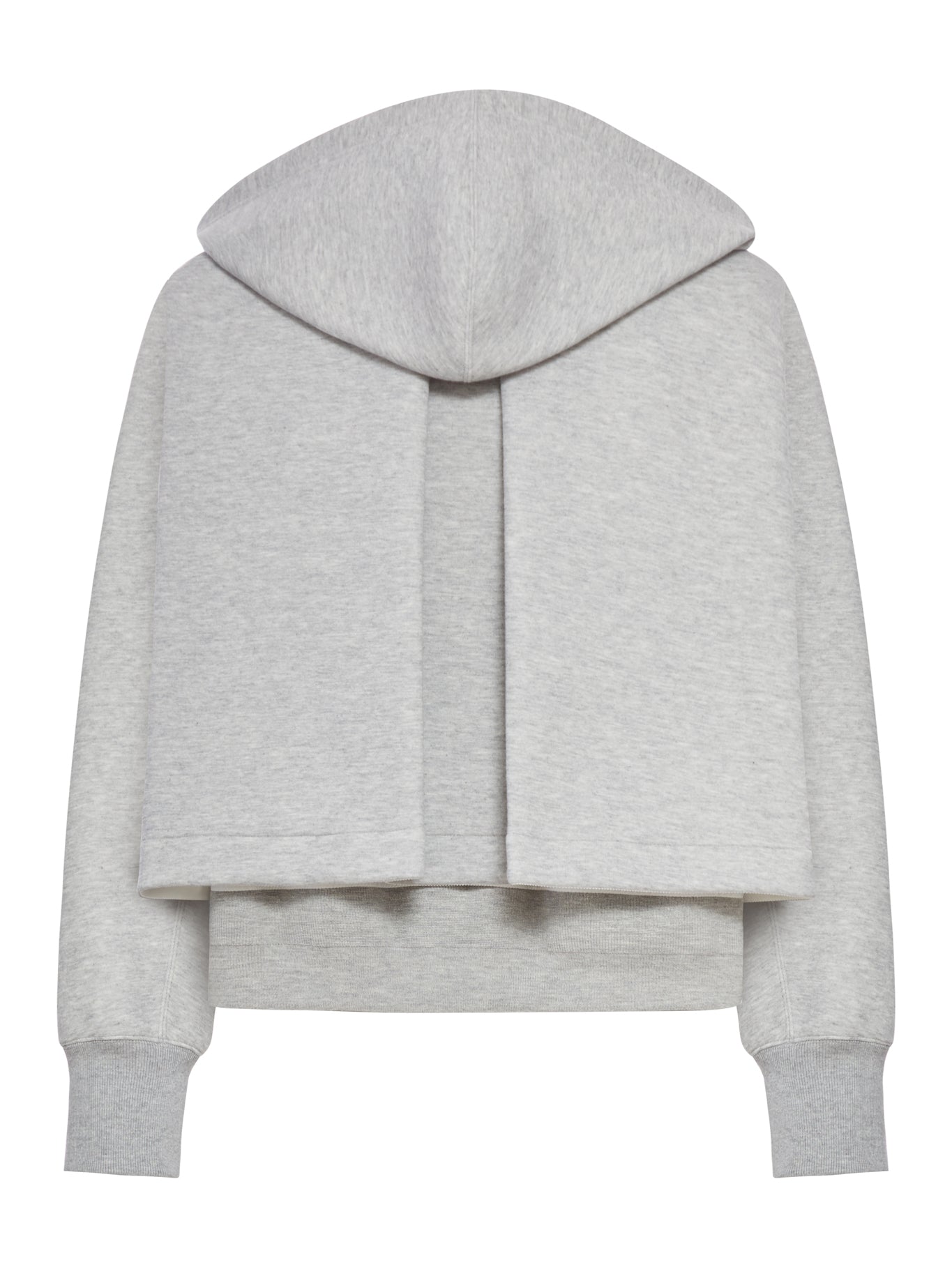COTTON BLEND PADDED HOODIE